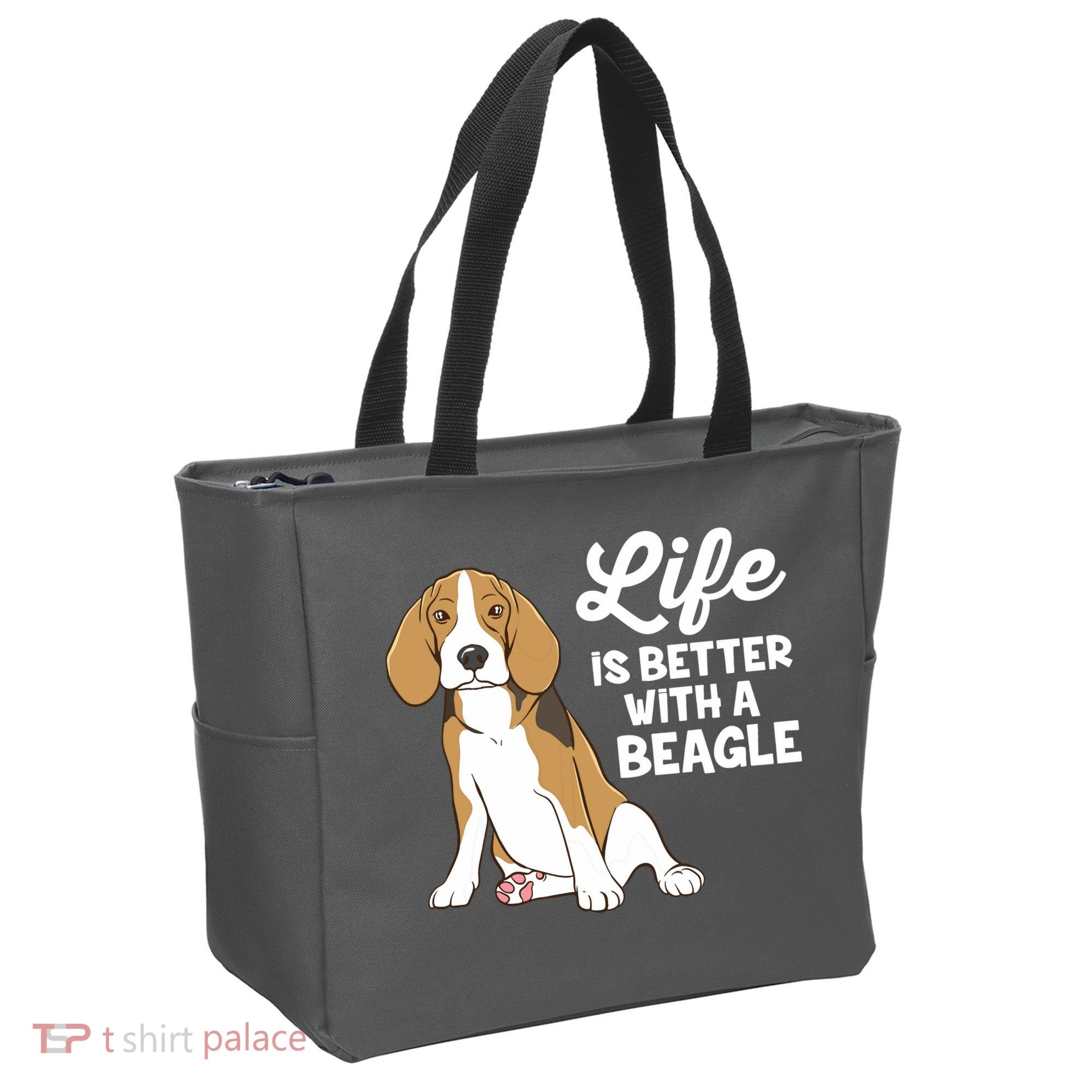 Funny Beagle Dog Life Is Better With A Beagle Tote Bag