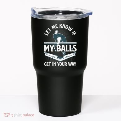 Funny Billiards Design For Billiard Pool Player Tumbler