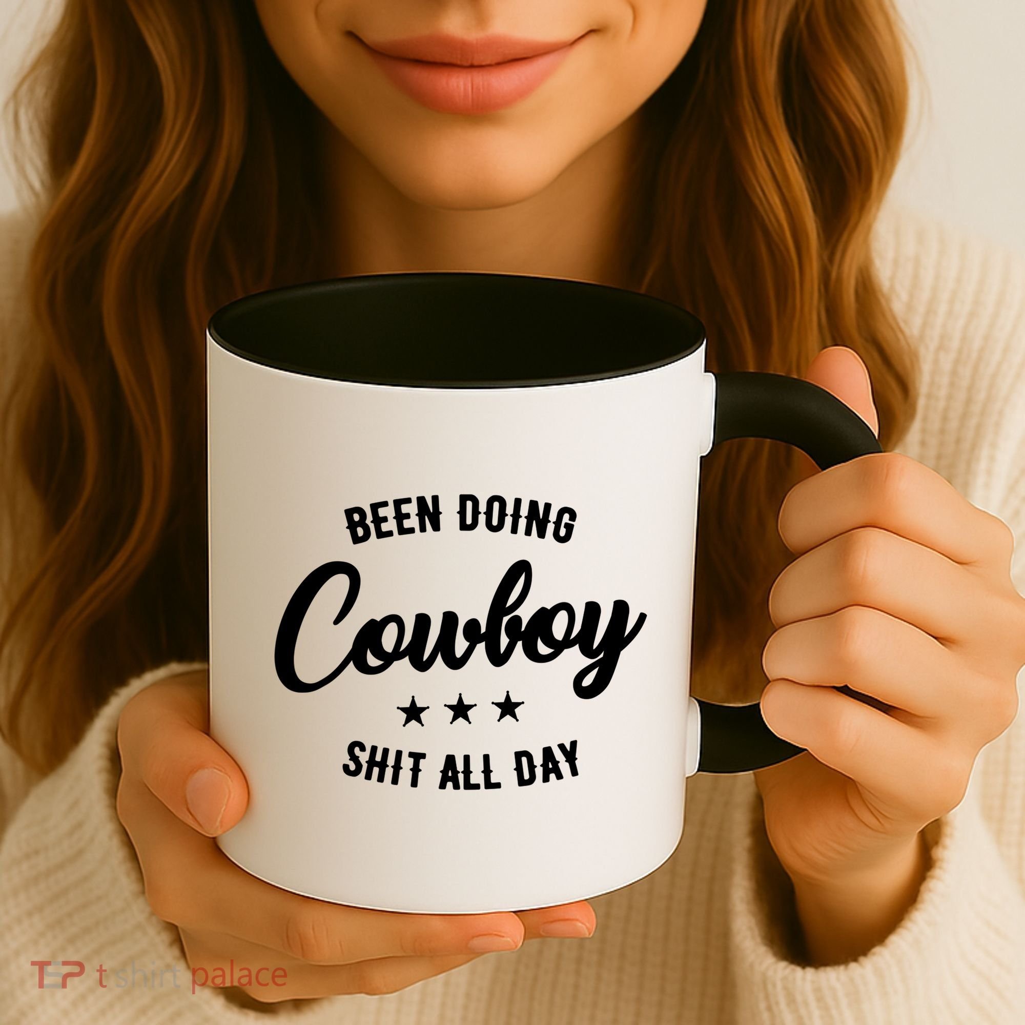 Funny Been Doing Cowboy Shit All Day Gift Coffee Mug