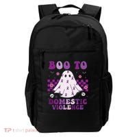 funny Boo Domestic Violence Awareness Backpack thumb 0
