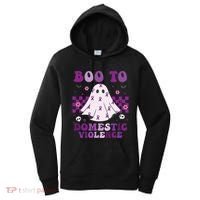funny Boo Domestic Violence Awareness Women's Hoodie thumb 0