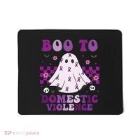 funny Boo Domestic Violence Awareness Mousepad thumb 0