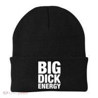 Funny Big Dick Energy Gift BDE Adult Humor Meme Workout Ego Flex Bro Gift Beanie thumb 0