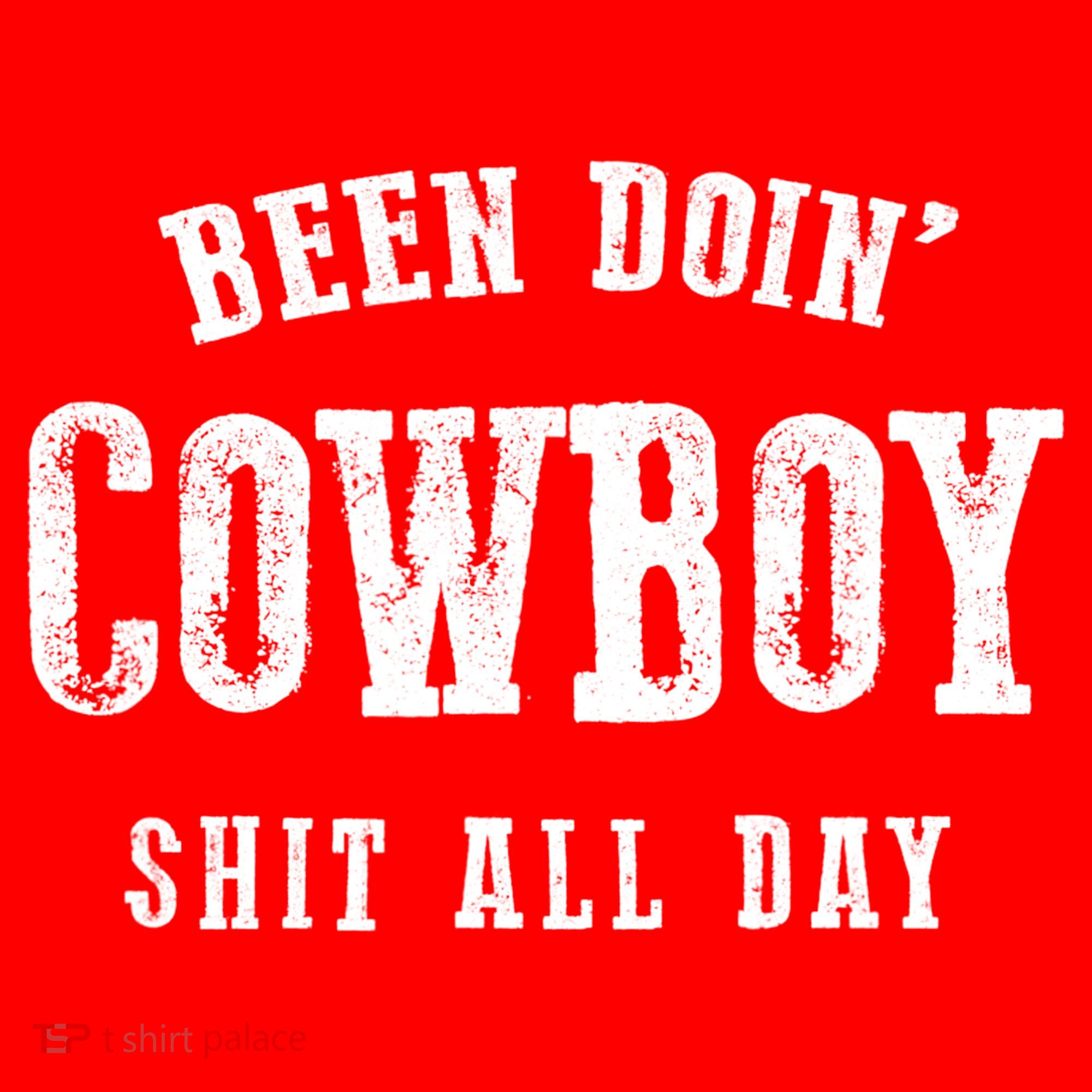 Funny Been Doing Cowboy Gift Shit Western Cowgirl Gift Santa Hat