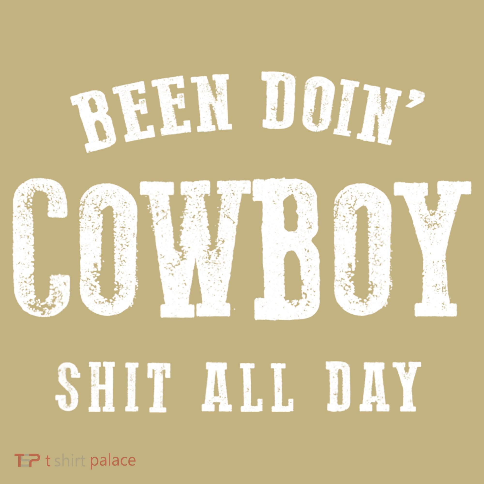 Funny Been Doing Cowboy Gift Shit Western Cowgirl Gift T-Shirt