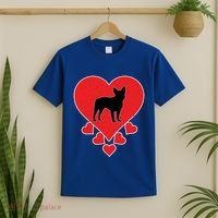 French Bulldog Dog Lover Valentine's Day French Bulldog Gift T-Shirt thumb 2