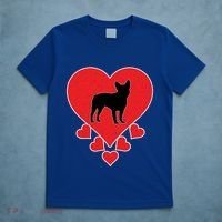 French Bulldog Dog Lover Valentine's Day French Bulldog Gift T-Shirt thumb 5