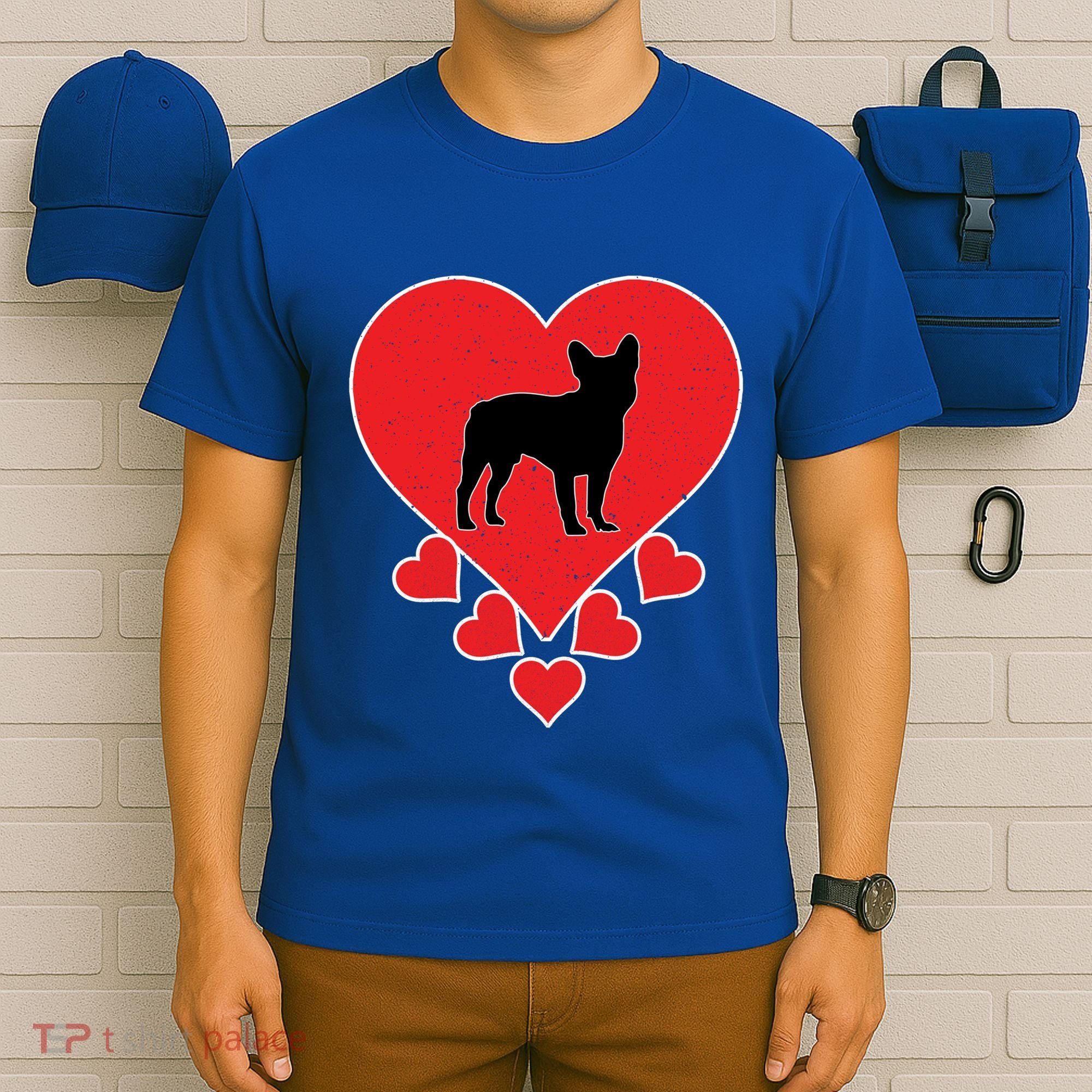 French Bulldog Dog Lover Valentine's Day French Bulldog Gift T-Shirt