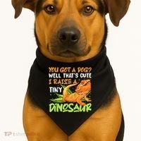Funny Bearded Dragon Pet Reptile Lizard Lover USA-Made Doggie Bandana thumb 1