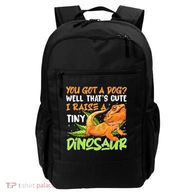Funny Bearded Dragon Pet Reptile Lizard Lover Backpack