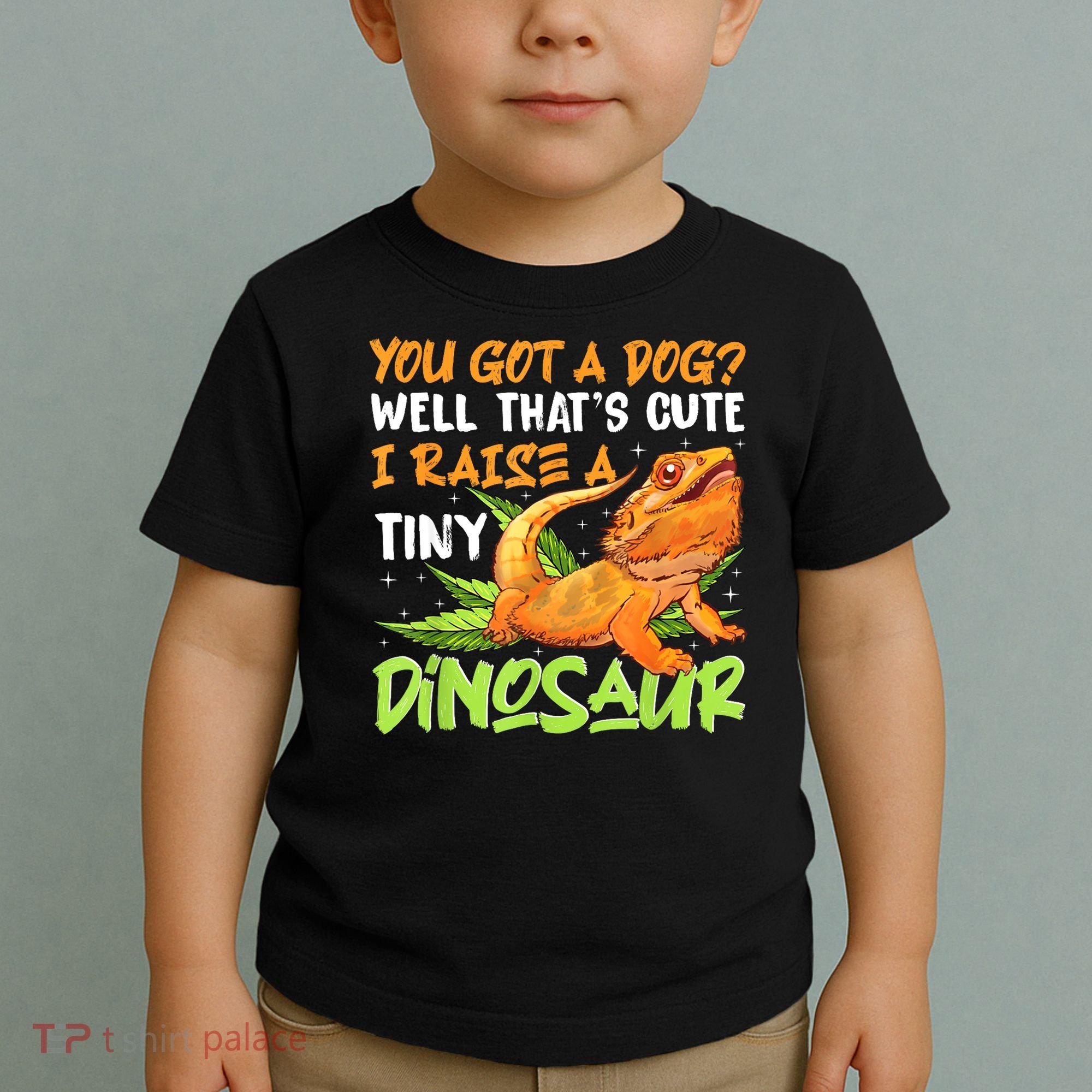 Funny Bearded Dragon Pet Reptile Lizard Lover Toddler T-Shirt