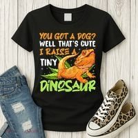 Funny Bearded Dragon Pet Reptile Lizard Lover Women's T-Shirt thumb 3