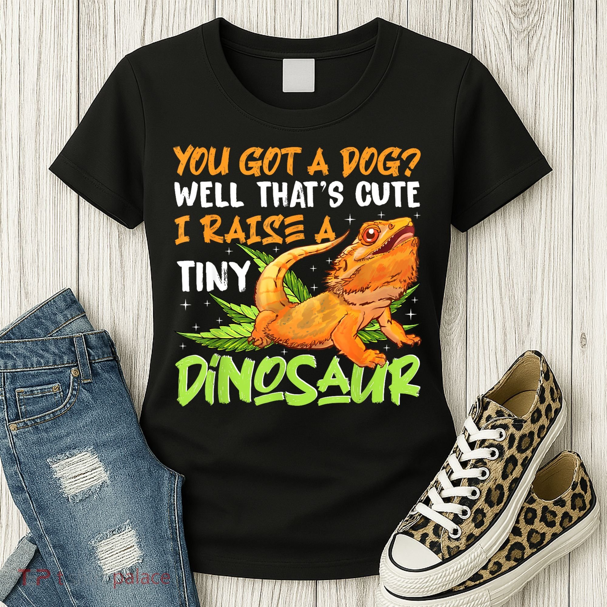 Funny Bearded Dragon Pet Reptile Lizard Lover Women's T-Shirt
