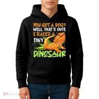 Funny Bearded Dragon Pet Reptile Lizard Lover Kids Hoodie thumb 4