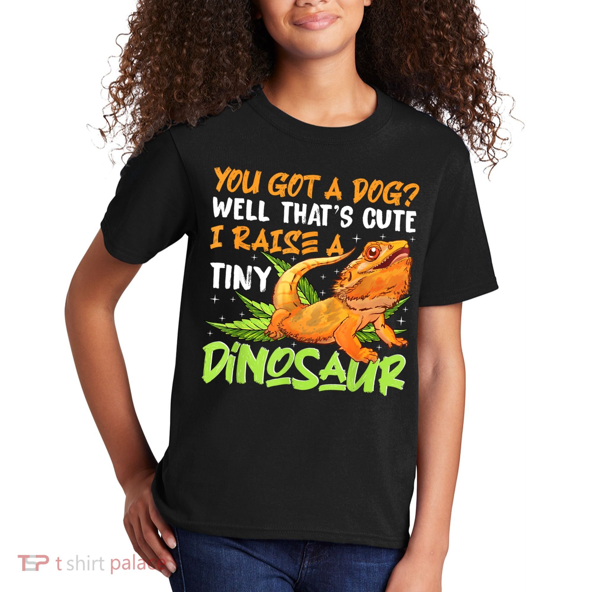 Funny Bearded Dragon Pet Reptile Lizard Lover Kids T-Shirt