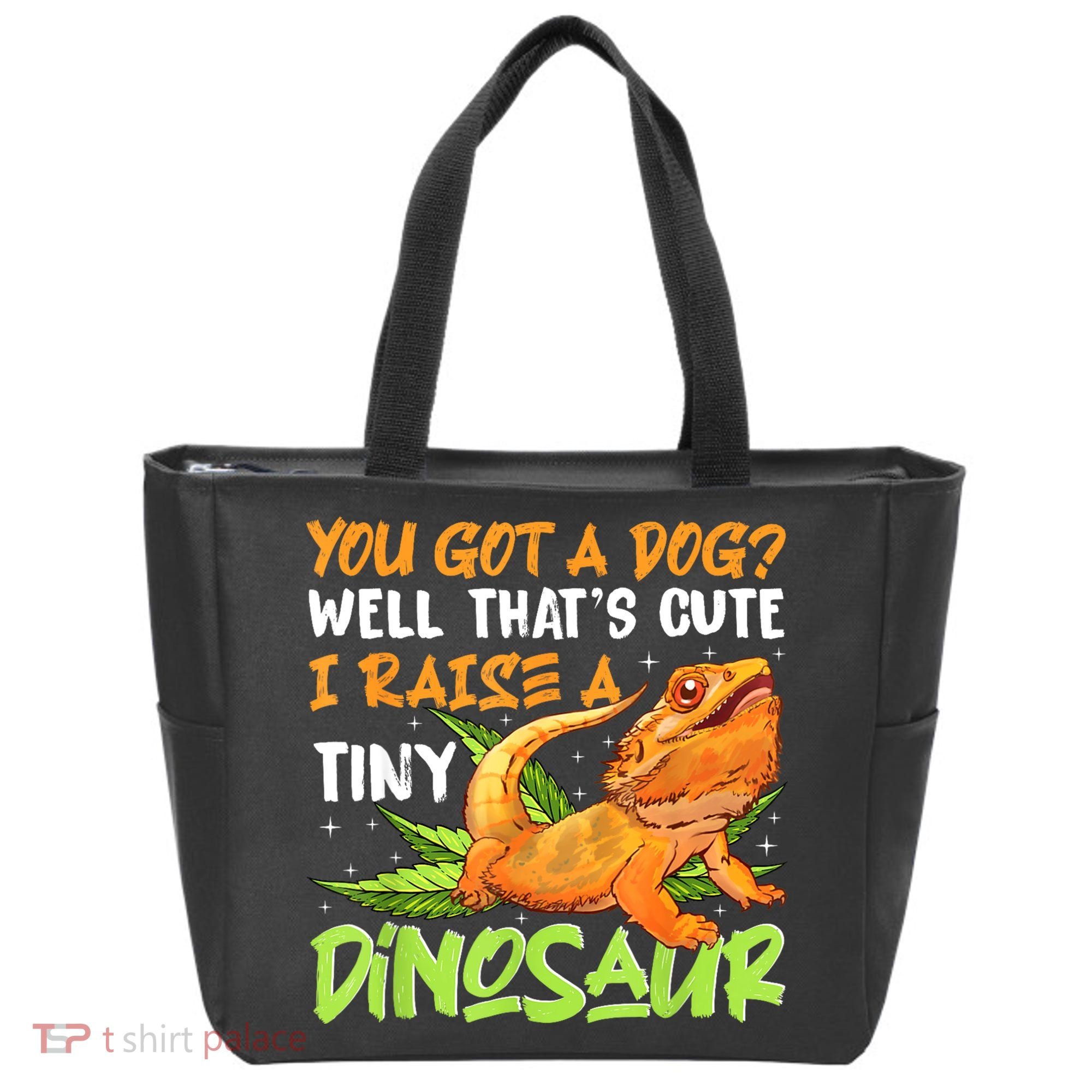 Funny Bearded Dragon Pet Reptile Lizard Lover Tote Bag