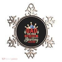Funny Bowling Dad The Myth The Bowling Legend Meaningful Gift Ornament thumb 0