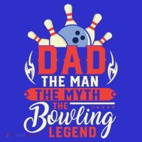 Funny Bowling Dad The Myth The Bowling Legend Meaningful Gift Sweatshirt thumb 3