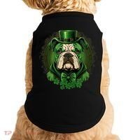 Funny Bulldog Dog St Patricks Day Irish Saint Patrick Day Doggie Tank thumb 0