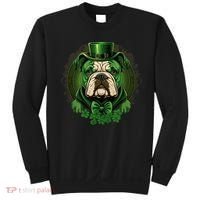 Funny Bulldog Dog St Patricks Day Irish Saint Patrick Day Sweatshirt thumb 0