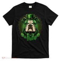 Funny Bulldog Dog St Patricks Day Irish Saint Patrick Day T-Shirt thumb 0