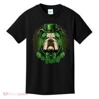 Funny Bulldog Dog St Patricks Day Irish Saint Patrick Day Kids T-Shirt thumb 0