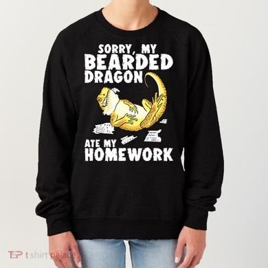 Funny Bearded Dragon Reptile Funny Lizard Bearded Dragon Women's Sweatshirt