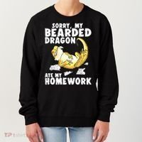 Funny Bearded Dragon Reptile Funny Lizard Bearded Dragon Women's Sweatshirt thumb 0
