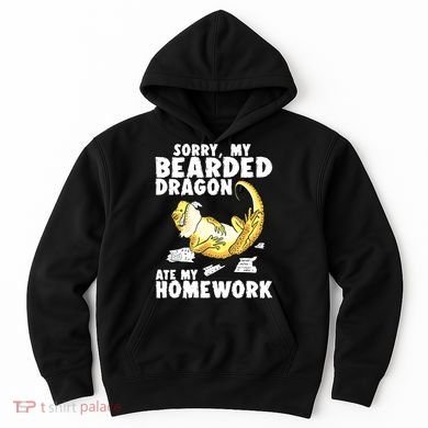 Funny Bearded Dragon Reptile Funny Lizard Bearded Dragon Hoodie
