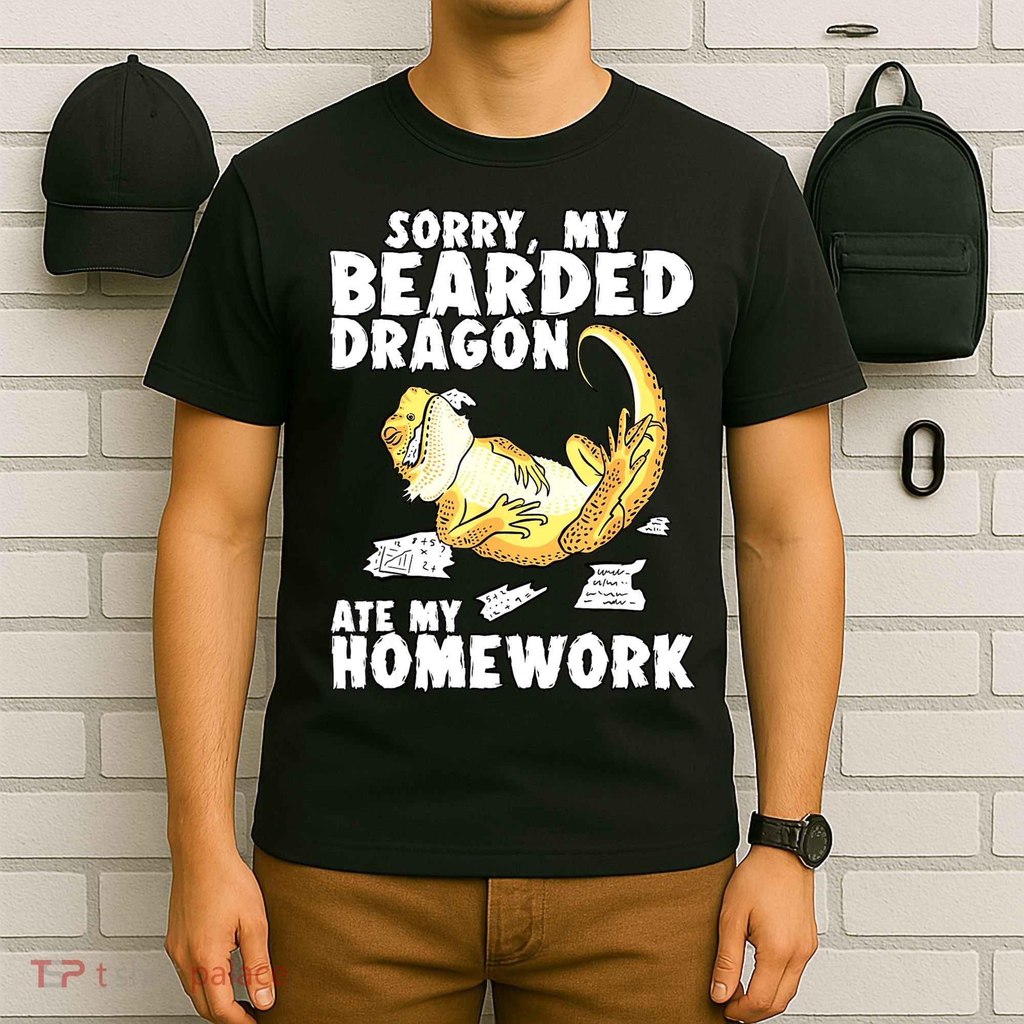 Funny Bearded Dragon Reptile Funny Lizard Bearded Dragon T-Shirt