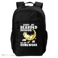 Funny Bearded Dragon Reptile Funny Lizard Bearded Dragon Backpack thumb 0