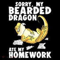 Funny Bearded Dragon Reptile Funny Lizard Bearded Dragon Women's Hoodie thumb 2