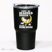 Funny Bearded Dragon Reptile Funny Lizard Bearded Dragon Tumbler thumb 0