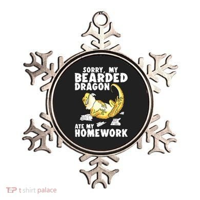 Funny Bearded Dragon Reptile Funny Lizard Bearded Dragon Ornament