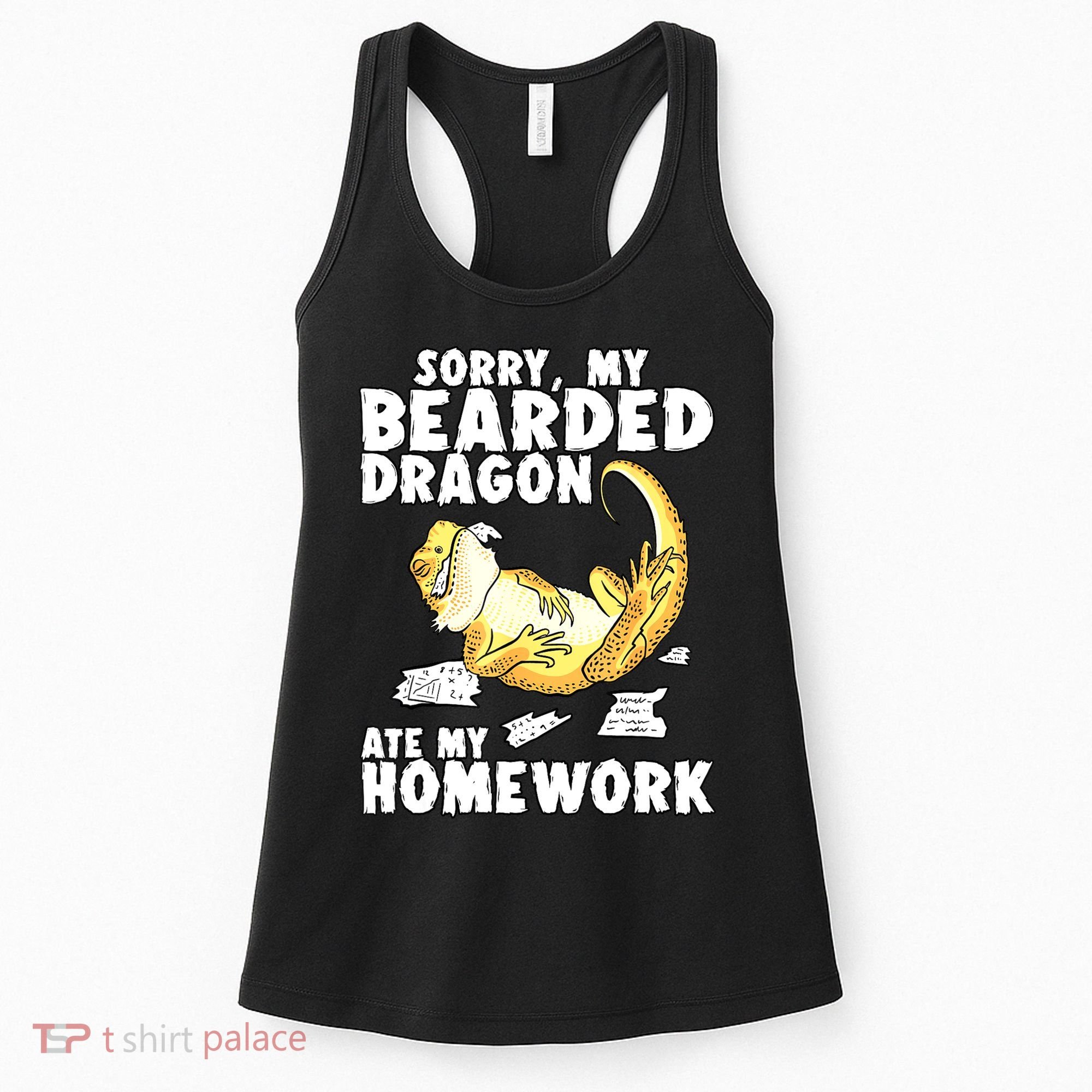 Funny Bearded Dragon Reptile Funny Lizard Bearded Dragon Women's Tank Top