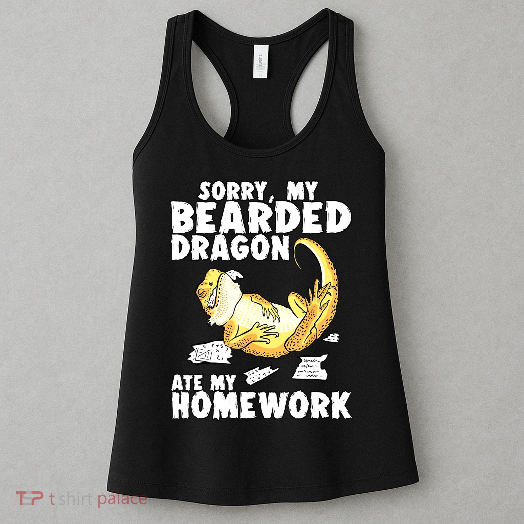 Funny Bearded Dragon Reptile Funny Lizard Bearded Dragon Women's Tank Top
