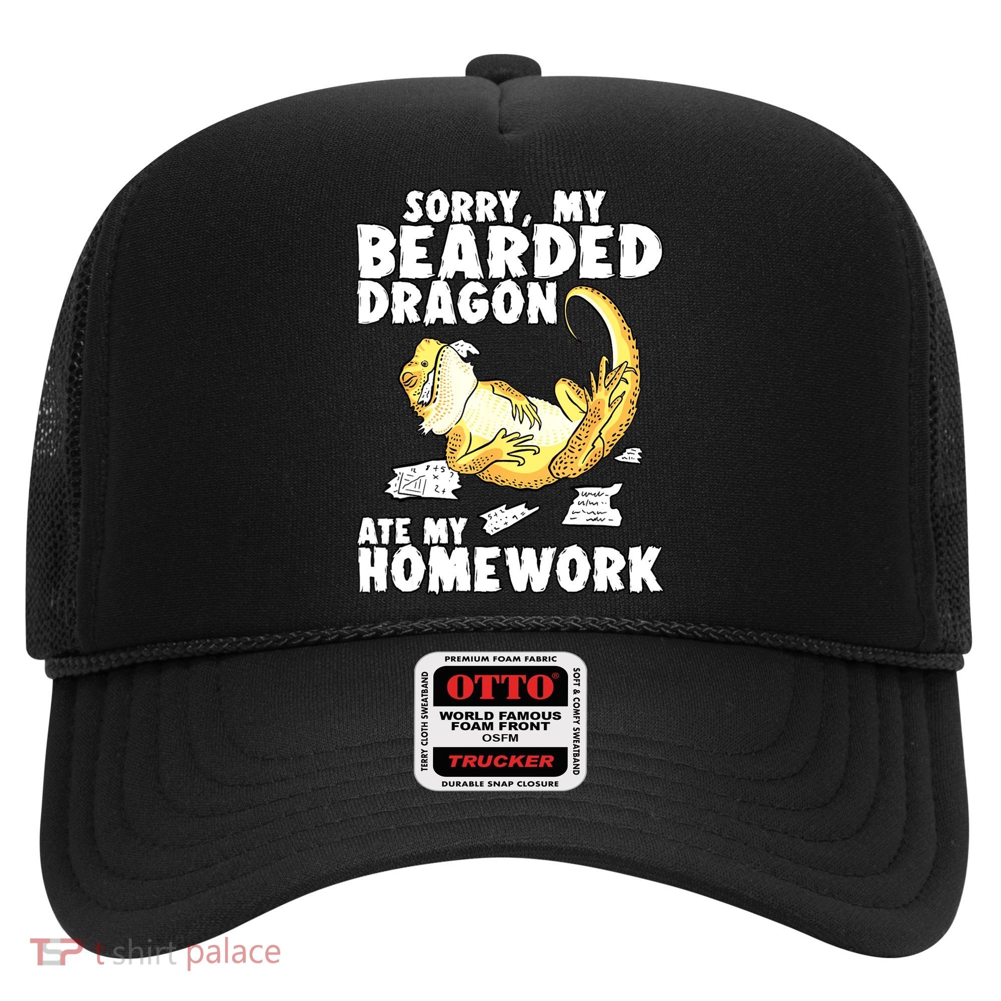 Funny Bearded Dragon Reptile Funny Lizard Bearded Dragon Hat