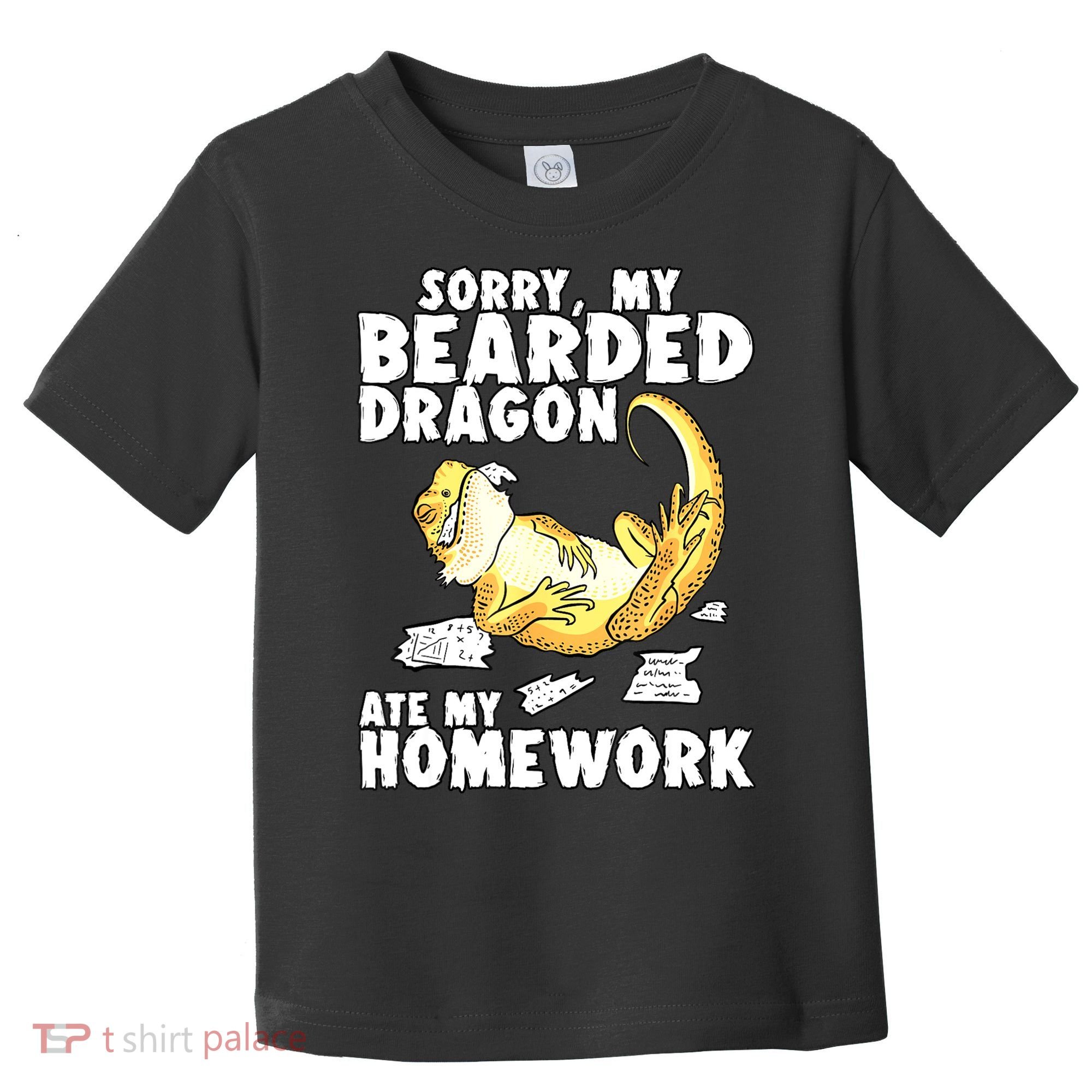 Funny Bearded Dragon Reptile Funny Lizard Bearded Dragon Toddler T-Shirt