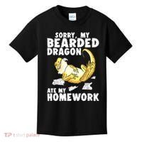 Funny Bearded Dragon Reptile Funny Lizard Bearded Dragon Kids T-Shirt thumb 0