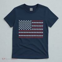 French Bulldog Dog American Flag Patriotic 4th Of July T-Shirt thumb 5