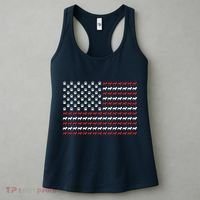 French Bulldog Dog American Flag Patriotic 4th Of July Women's Tank Top thumb 3