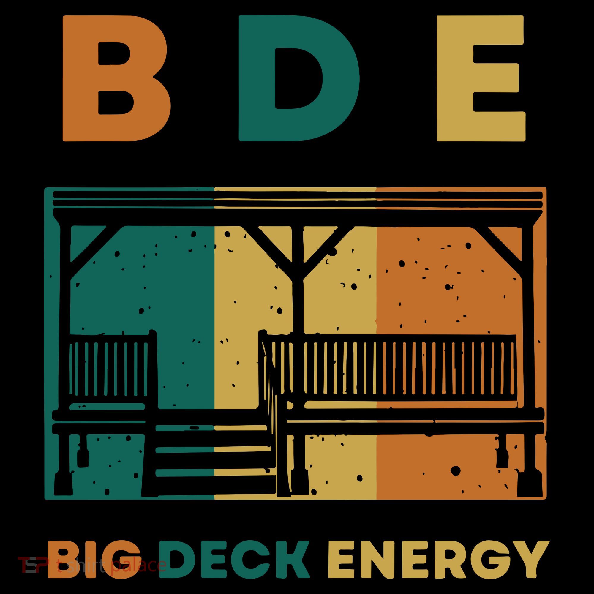 Funny Big Deck Energy BDE Dad Jokes Sweatshirt