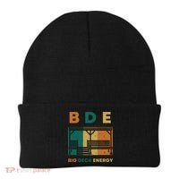 Funny Big Deck Energy BDE Dad Jokes Beanie thumb 0