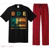 Funny Big Deck Energy BDE Dad Jokes Pajama Set thumb 0