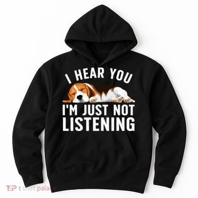 Funny Beagle Design Dad Mom Beagle Dog Lovers Hoodie