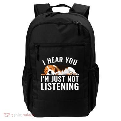 Funny Beagle Design Dad Mom Beagle Dog Lovers Backpack