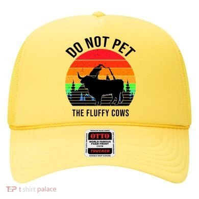 Funny Bison Do Not Pet The Fluffy Cows Hat