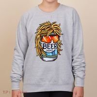 Funny Beer Drinking Funny Redneck Mullet Women's Sweatshirt thumb 0
