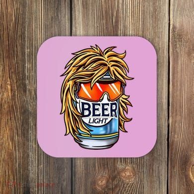 Funny Beer Drinking Funny Redneck Mullet Coaster
