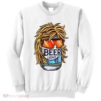 Funny Beer Drinking Funny Redneck Mullet Sweatshirt thumb 0